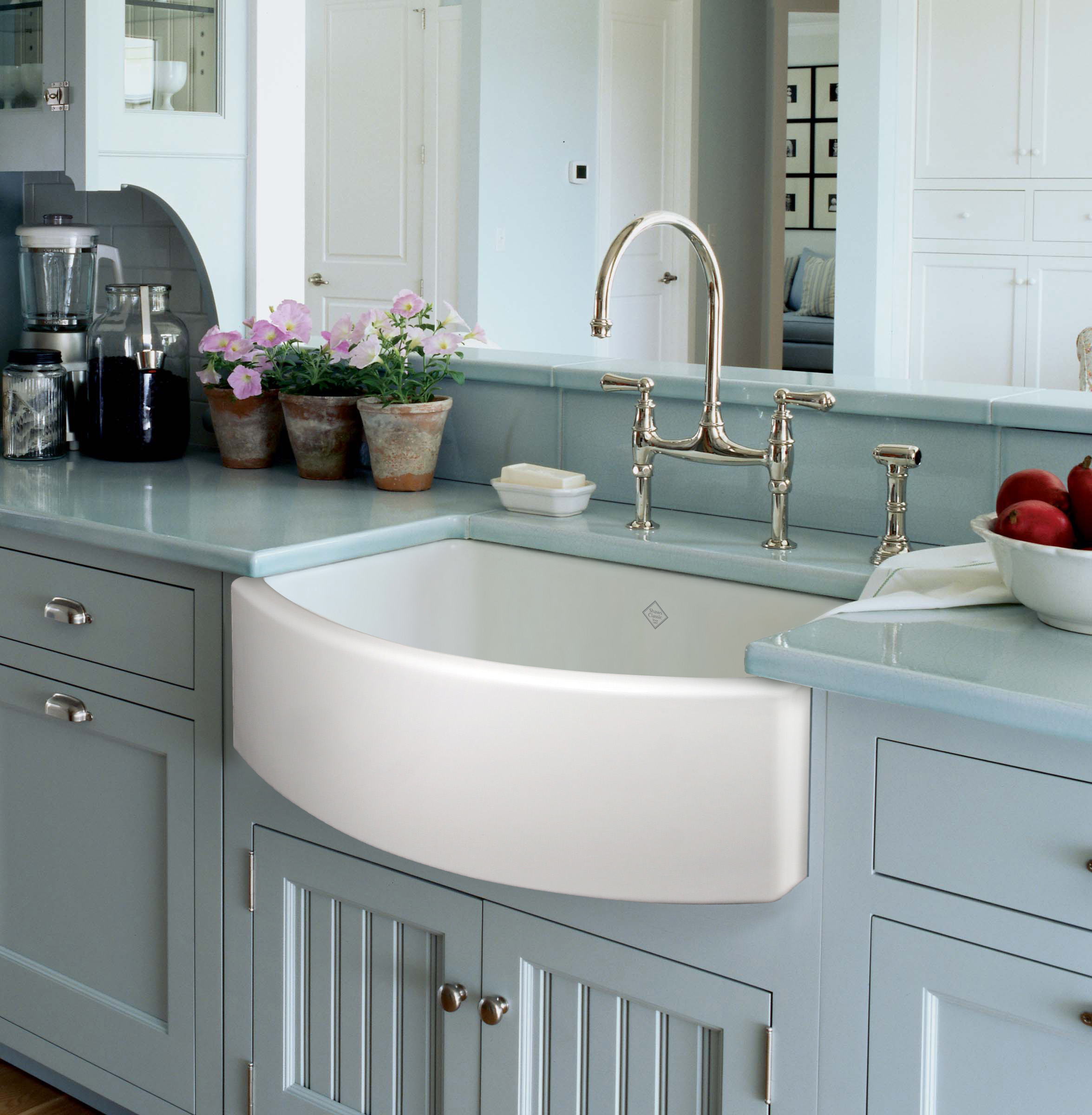 New ROHL Shaws Waterside Fireclay Sink Wins Best Kitchen Product Gold Award In Best Of KBIS 2013 Awards KBIS