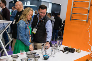 Buyers are checking the products at KBIS 2023 Display Room
