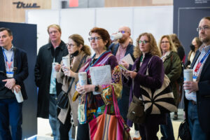 Attendees are attentively listening from the session at KBIS 2023.