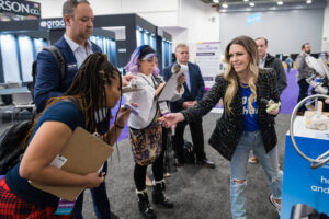 Kickstarter Zone exhibitor, hai, at KBIS 2023