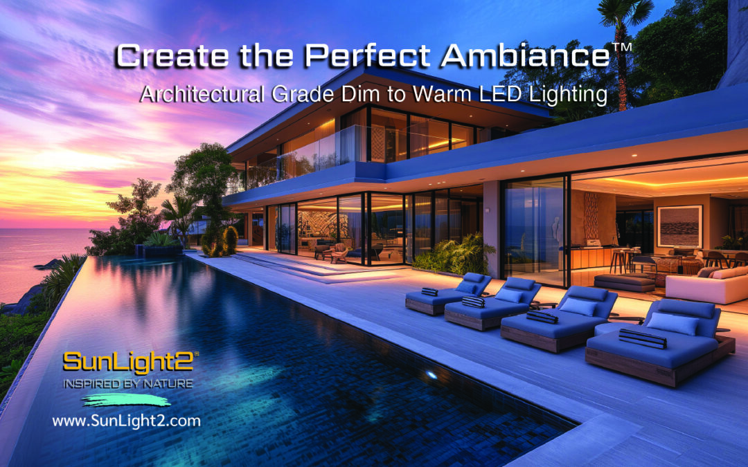 SunLight2® at KBIS Booth S30039: Dim to Warm LED Lighting Designed for Well-Being, High Color Accuracy and Exceptional Performance