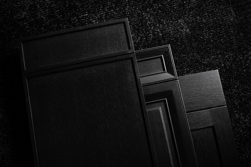 Wood-Mode, LLC – New Finish Explores the Range of Matte Black in Cabinetry Design